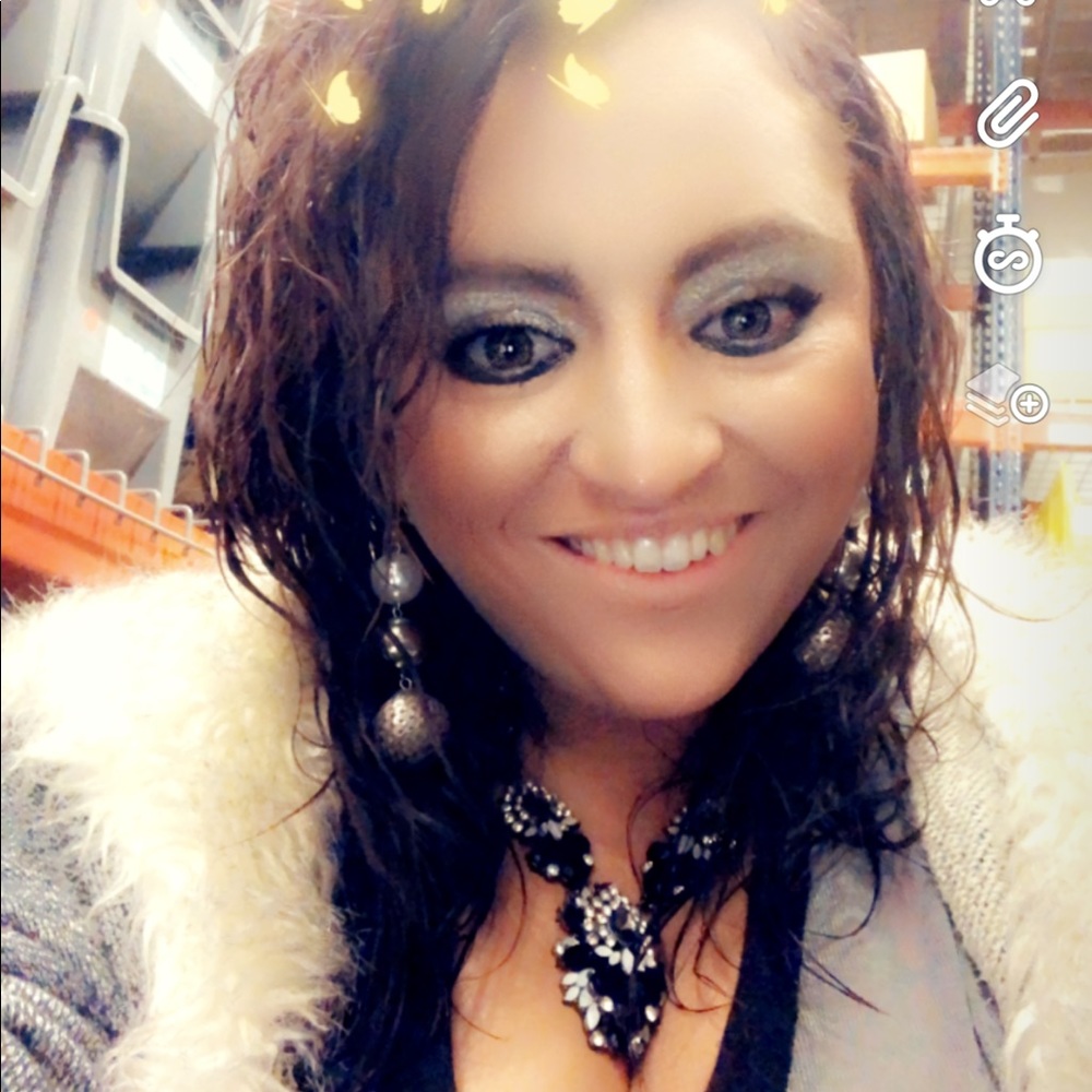 Gray Victoria’s secret jacket with fur hood